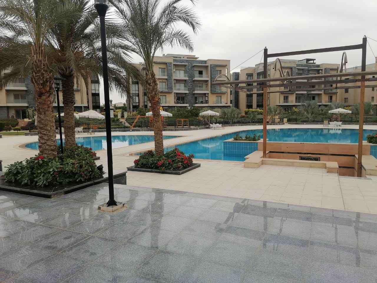 شقة غرفتين مفروش للايجار في كمبوند جاليريا