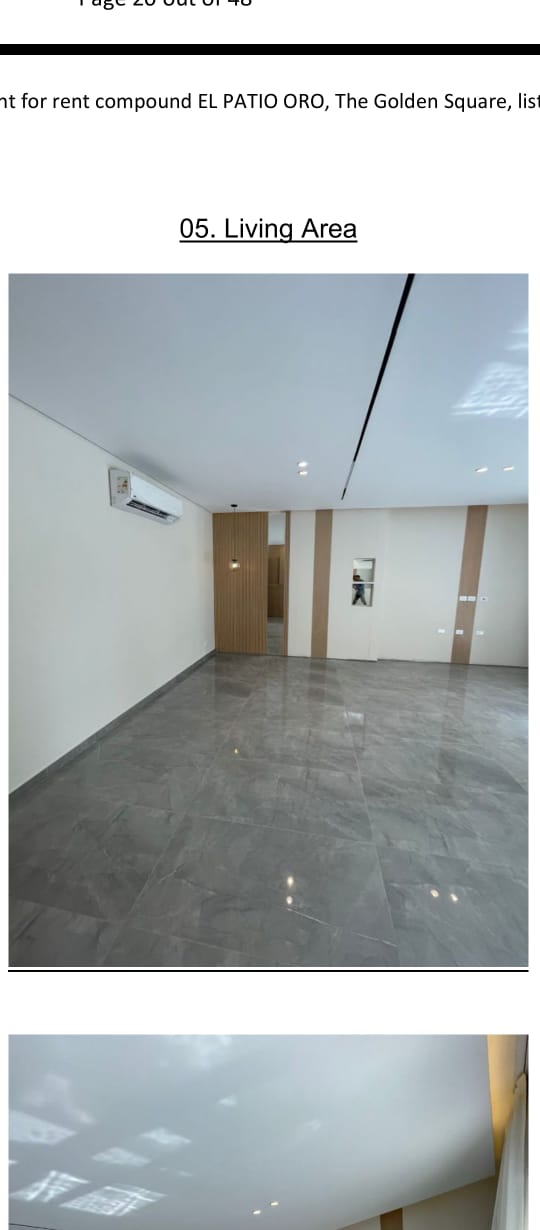 شقة في الدور الأرضي نصف مفروشة مع الأجهزة للإيجار