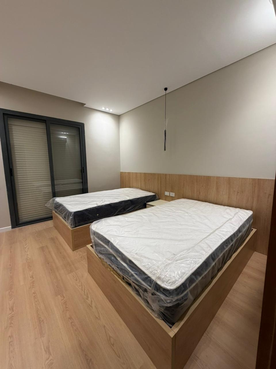 شقة غرفتين للايجار المفروش بجاردن كمبوند فيليت