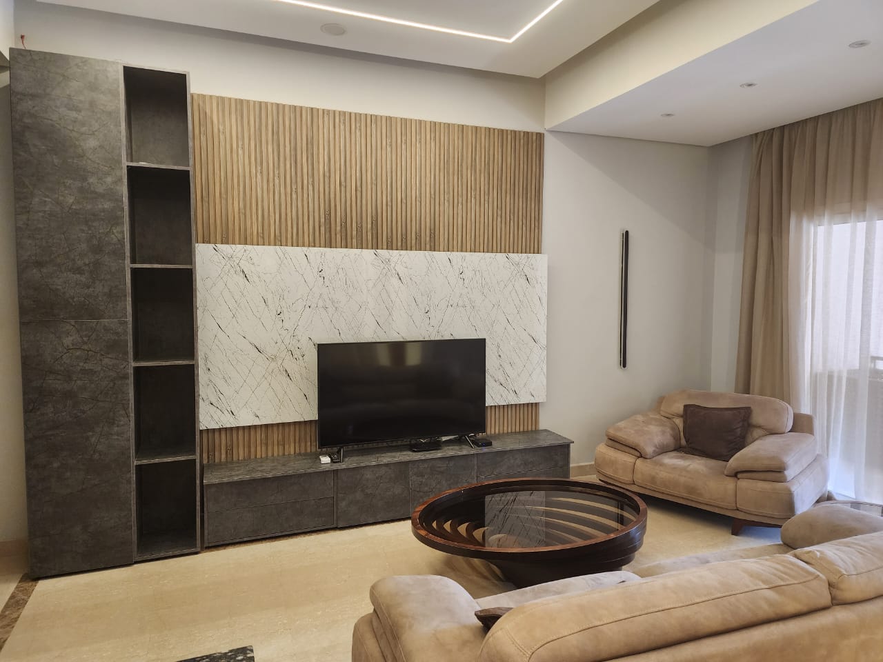 شقة مفروشة بالكامل للإيجار في كمبوند ميفيدا