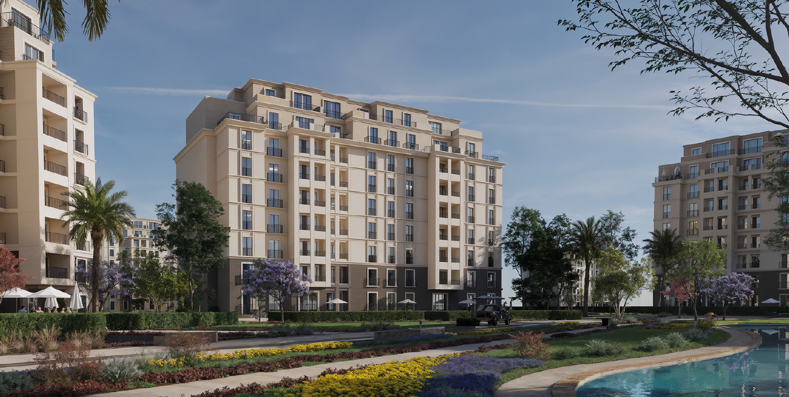 شقة 3 غرف للبيع في سنترال ريزيدنس - هايد بارك سنترال | 150م²