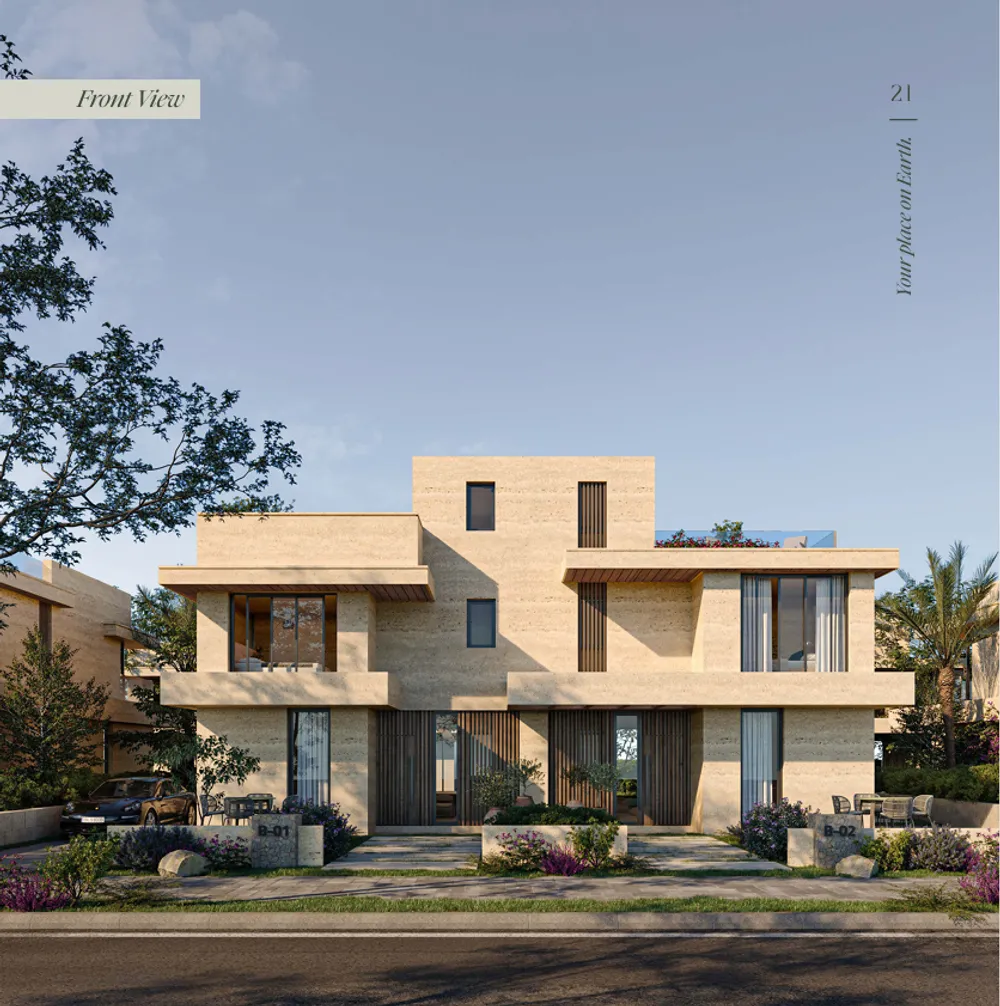 شقة للبيع في كمبوند تييرا – التجمع السادس | بدون تشطيب