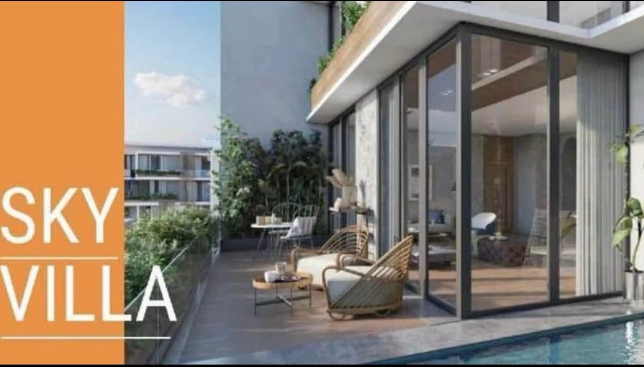 سكاي فيلا للبيع 215م في البوسكو سيتي