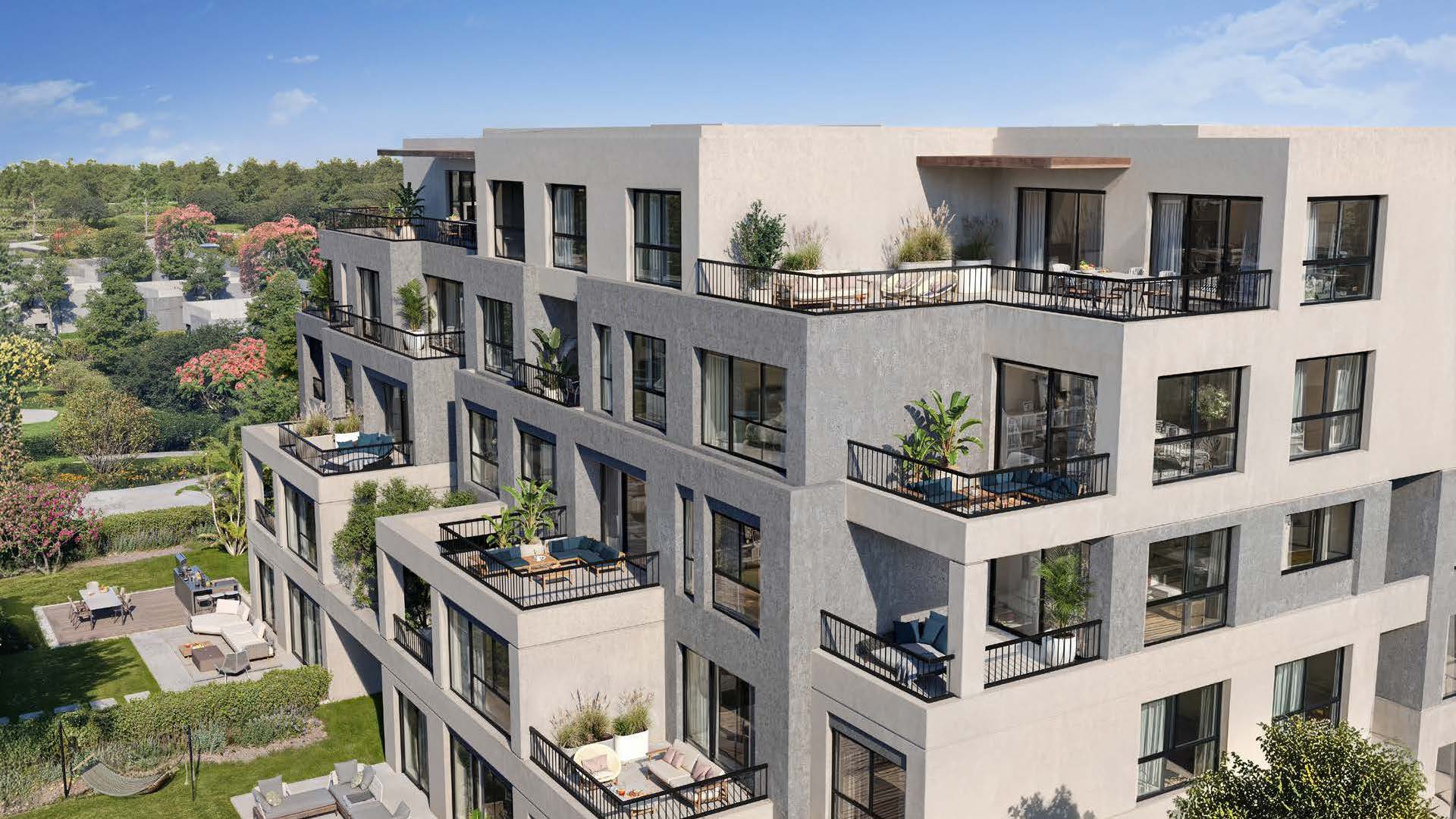 شقة للبيع في بارك سنترال – مدينة المستقبل | 1 غرفة نوم | 2 حمام | تشطيب كامل