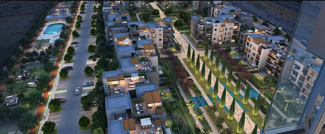 شقة للبيع في أبراج أيون – السادس من أكتوبر | 170 م² | تشطيب كامل