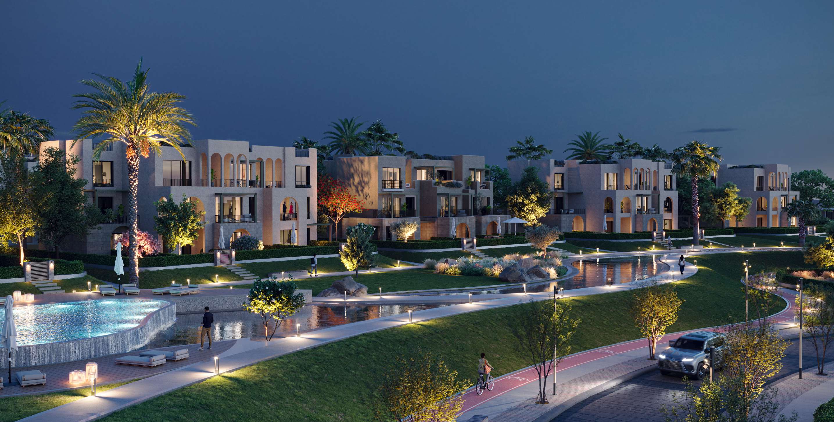 فيلا للبيع في تاون ووك – سهل حشيش | 181 م² | تشطيب كامل