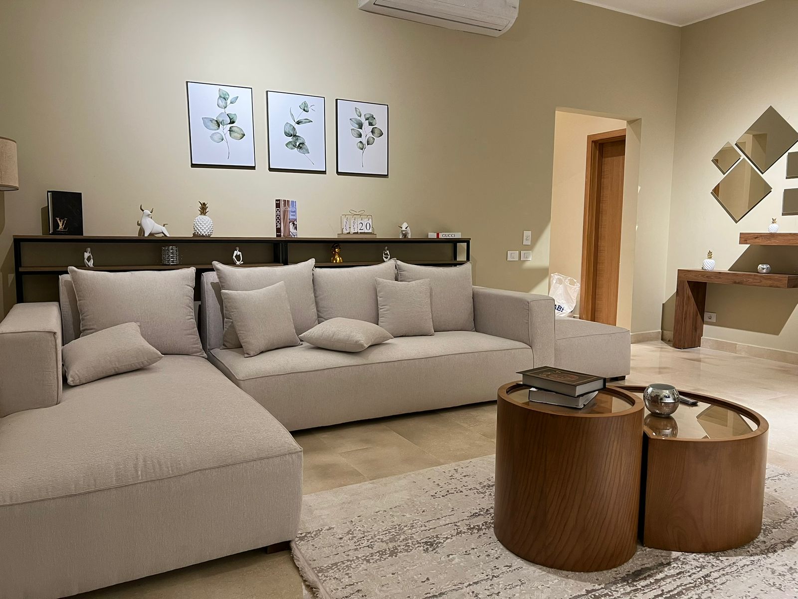 شقة للايجار المفروش مودرن فيو جاردن في فيليت