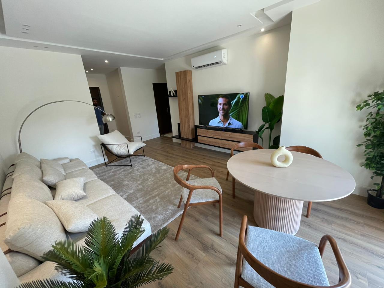 شقة غرفتين للايجار مفروش في كمبوند فيليت سوديك