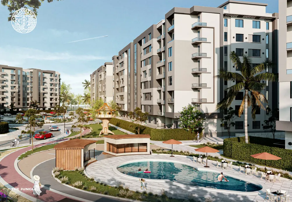 دوبلكس 4 غرف للبيع في كابيتال هايتس 1 العاصمة الإدارية الجديدة | 430 م² | بدون تشطيب