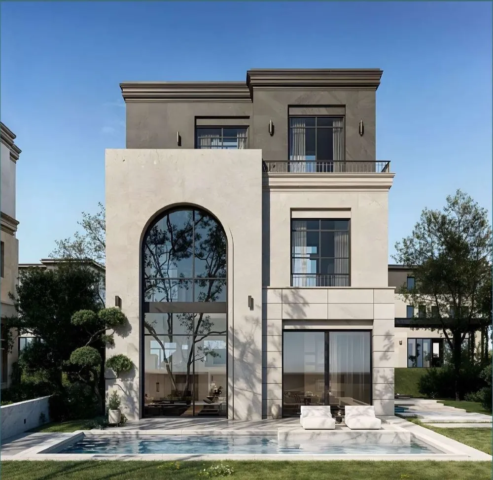 تاون هاوس 3 غرف نوم للبيع في سعادة بوتيك – القاهرة الجديدة | 185 م² | 3 حمامات | تشطيب كامل