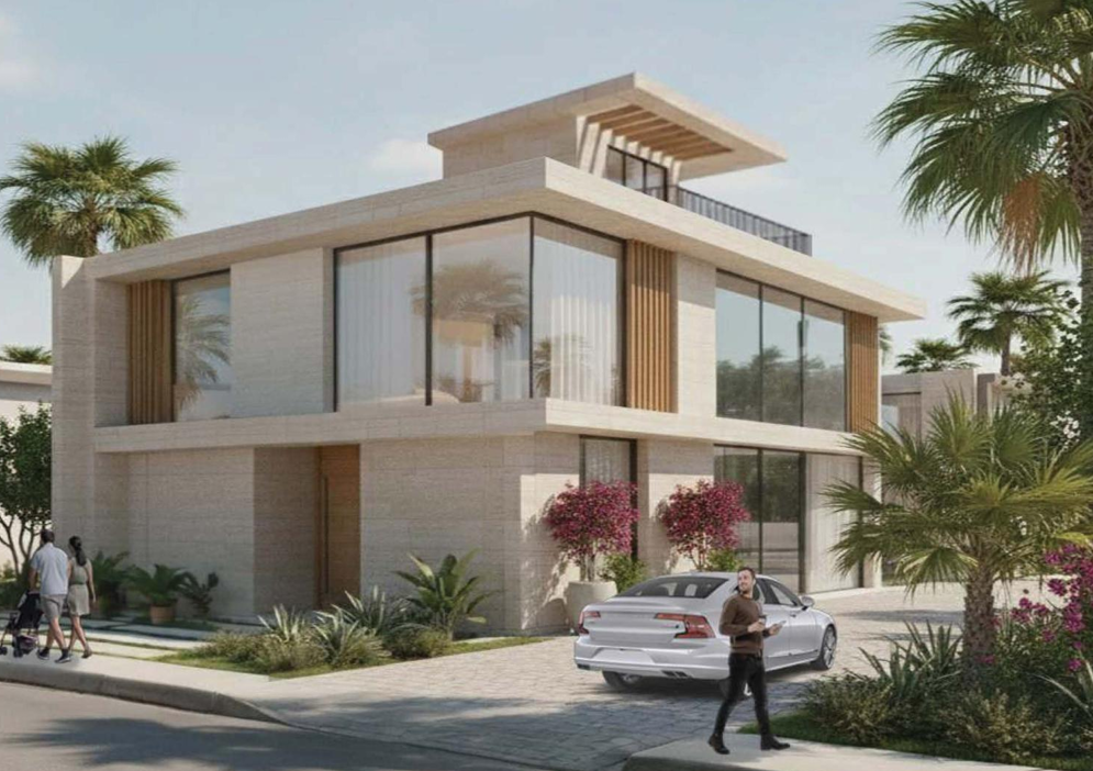 فيلا 3 غرف نوم للبيع في فيلاج دو لا كابيتال – العاصمة الإدارية الجديدة | 185 م² | 4 حمامات | بدون تشطيب