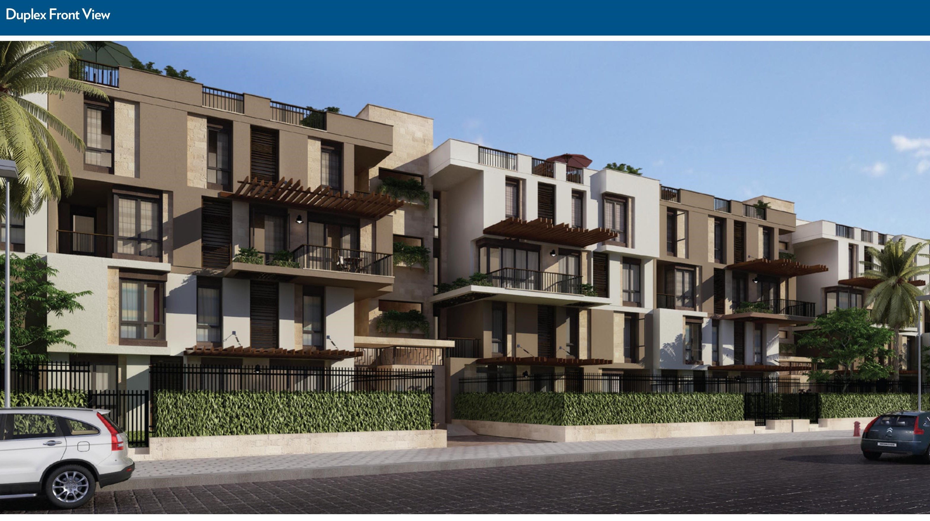 دوبلكس للبيع في ويست تاون ريزيدنس الشيخ زايد | 275 م² | نصف تشطيب | جاهز للاستلام