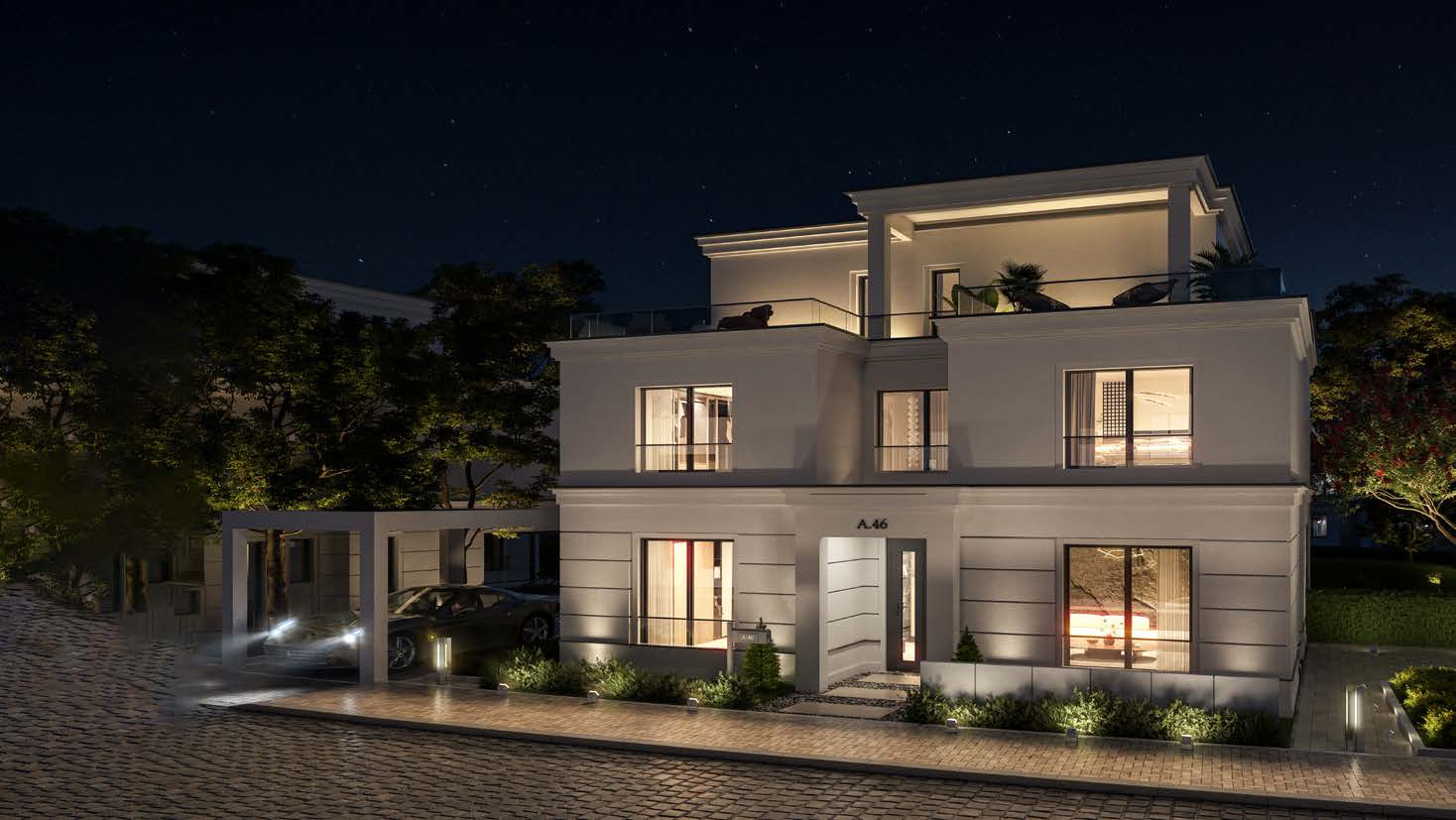 فيلا 5 غرف نوم للبيع في نايا ويست – نايا للتطوير العقاري | 465 م² + حديقة 295 م² + روف 85 م² | بدون تشطيب