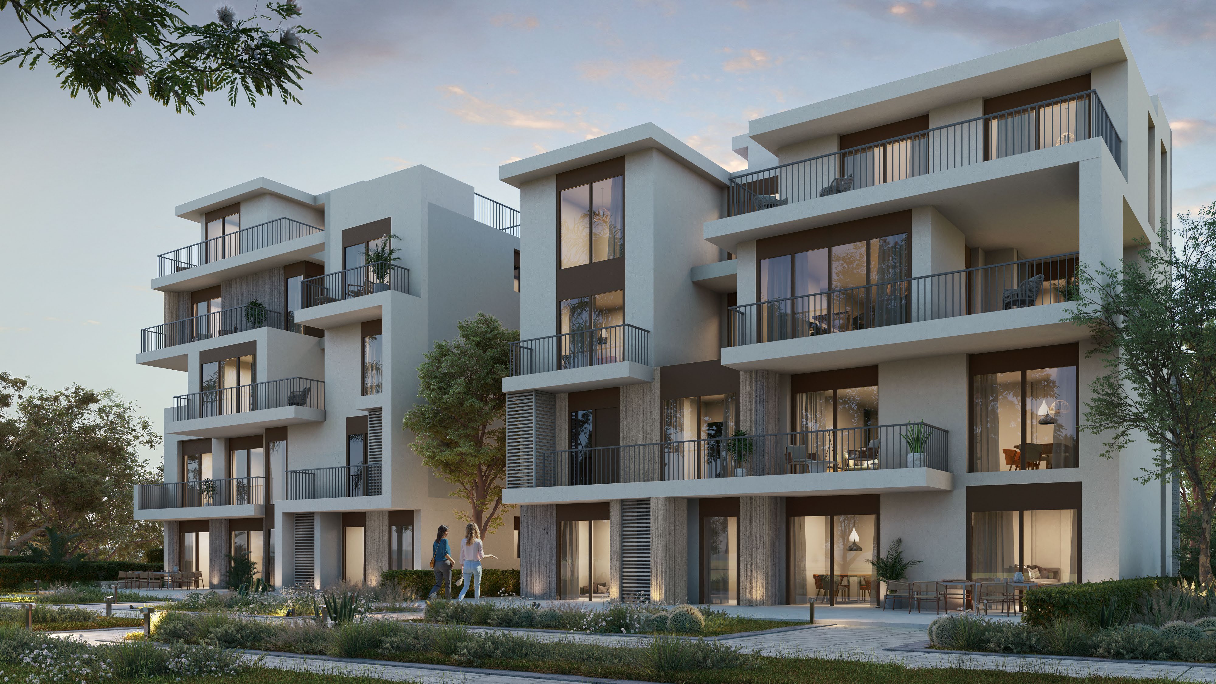 شقة 3 غرف نوم للبيع في سولانا إيست – أورا | 164 م² + حديقة 97 م² | تشطيب كامل