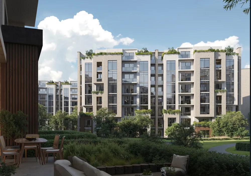 شقة 2 غرف للبيع في ايفورى ويست | 112 م² | بدون تشطيب | استلام 2030