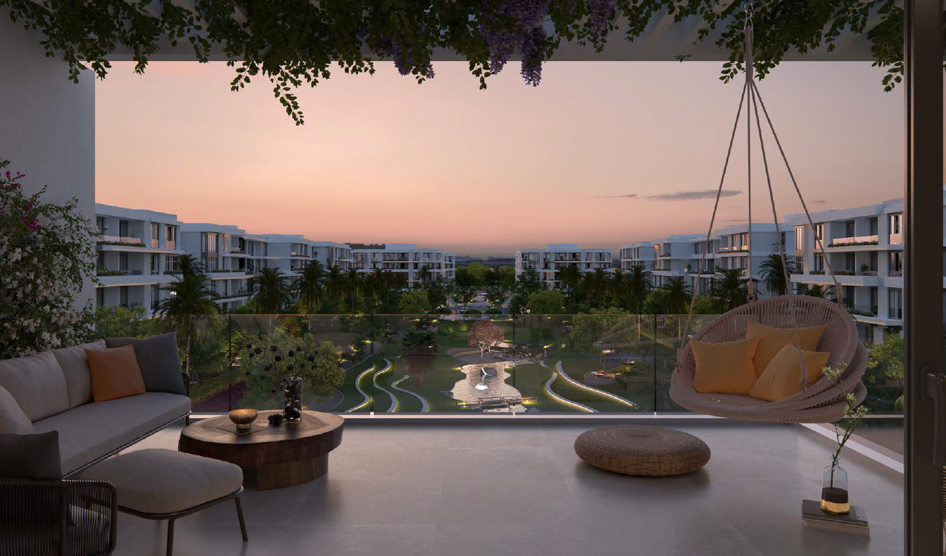 شقة غرفة نوم للبيع في بلوتري القاهرة الجديدة | 85 م² + حديقة 41 م² | نصف تشطيب | استلام 2030