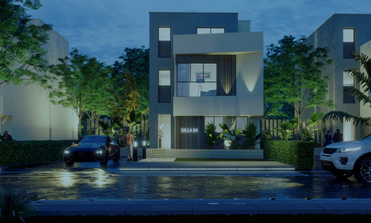 فيلا 4 غرف للبيع في ذا بروكس القاهرة الجديدة | 304 م² + روف 30 م² | بدون تشطيب | استلام 2030