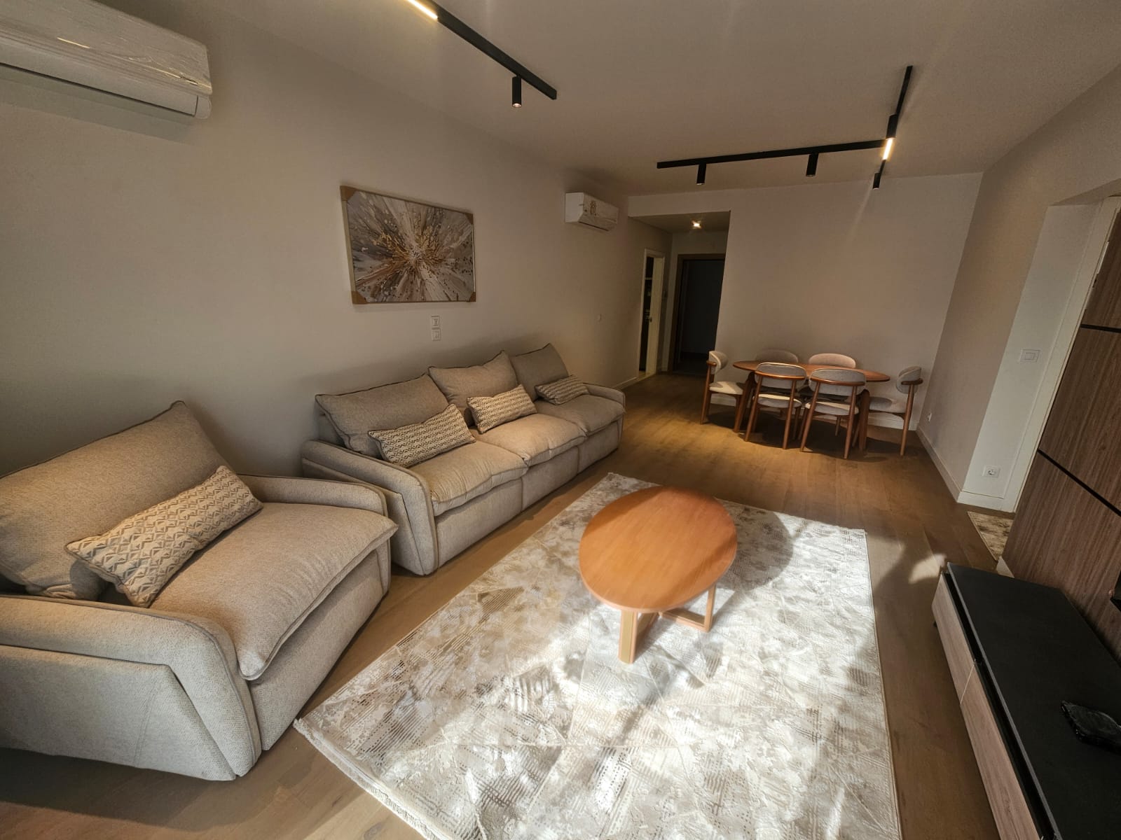 شقة 3غرف للايجار المفروش اول سكن في ميفيدا