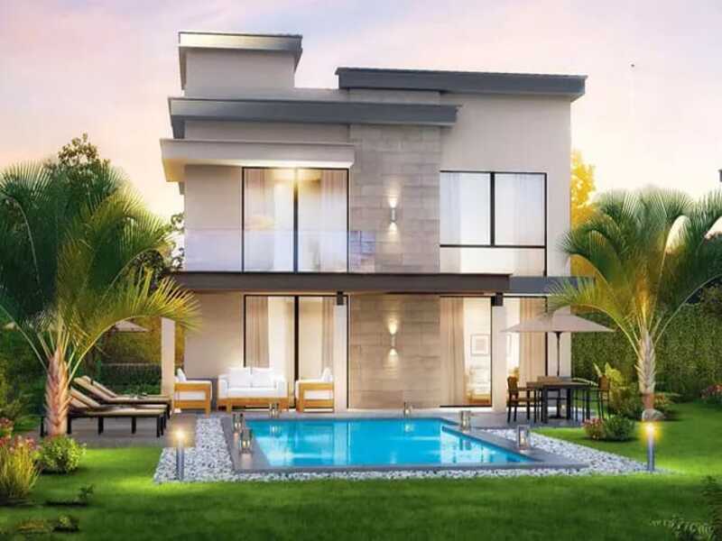 تاون هاوس ميدل ​​للبيع في ازار ، تشطيب 50٪