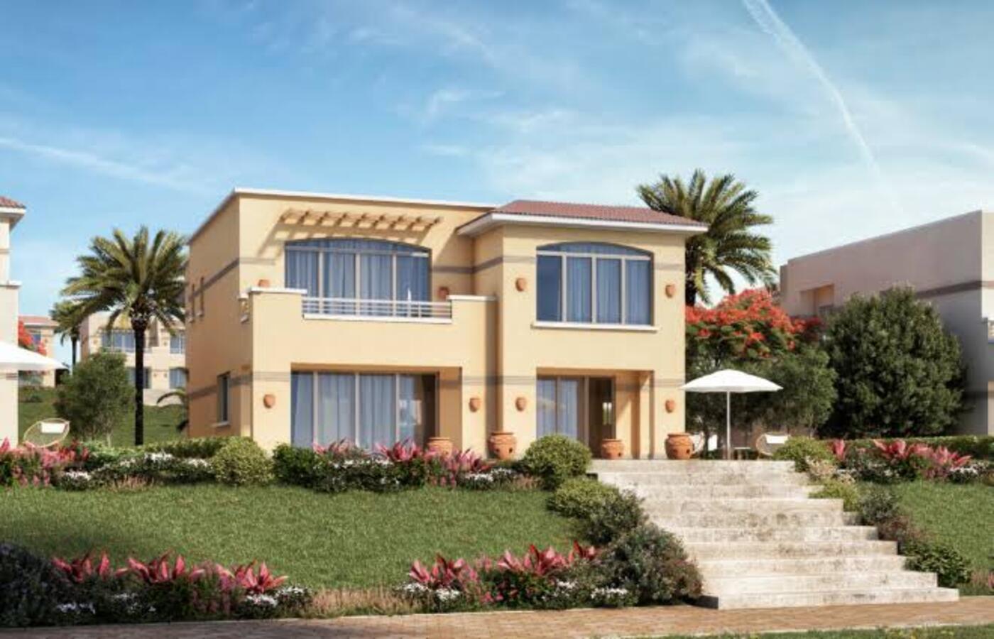 Ground floor chalet for sale in telal el shokna