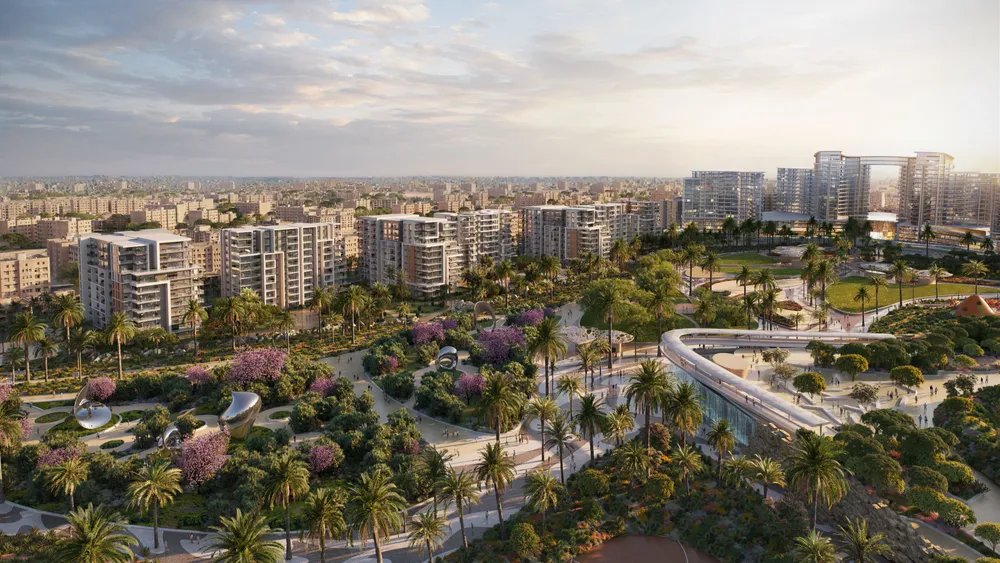 شقة جاهزة للاستلام للبيع في كمبوند زيد ويست الشيخ زايد