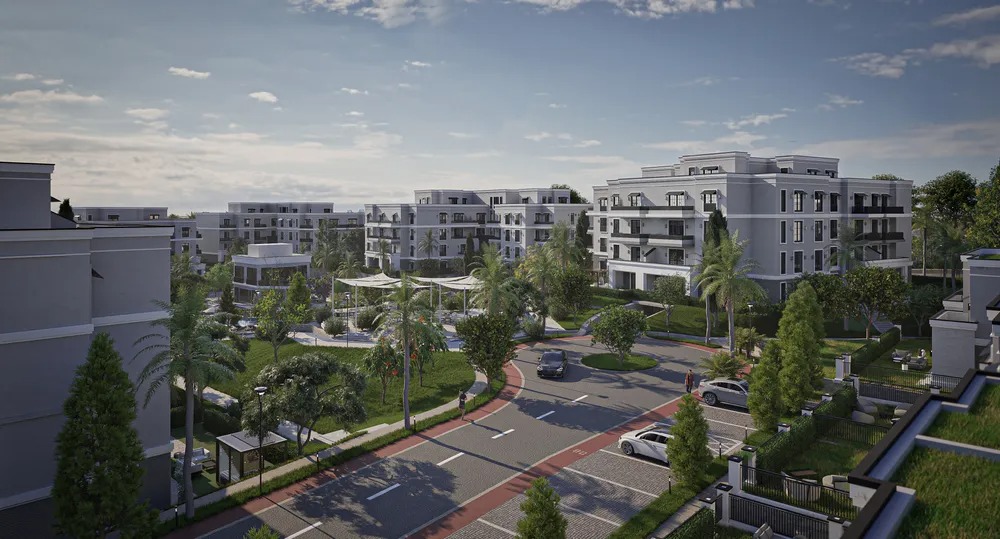 شقه للبيع 136 متر في كمباوند رواية