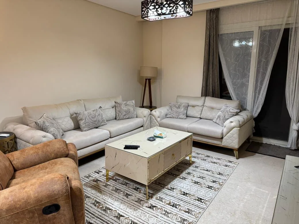 Best Price Fully Furnished Ground Floor Apartment with Garden for Rent in 90 Avenue – New Cairo