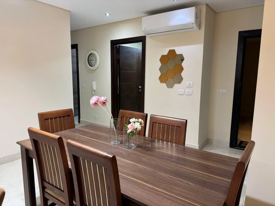 Best Price Fully Furnished Ground Floor Apartment with Garden for Rent in 90 Avenue – New Cairo