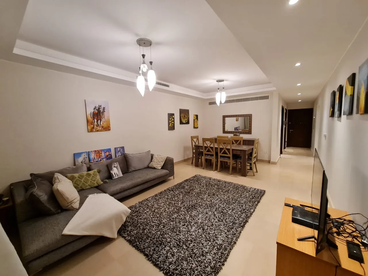 145 sqm Apartment for Monthly Rent in كايرو فستيفال سيتي New Cairo | 2 Beds | URE