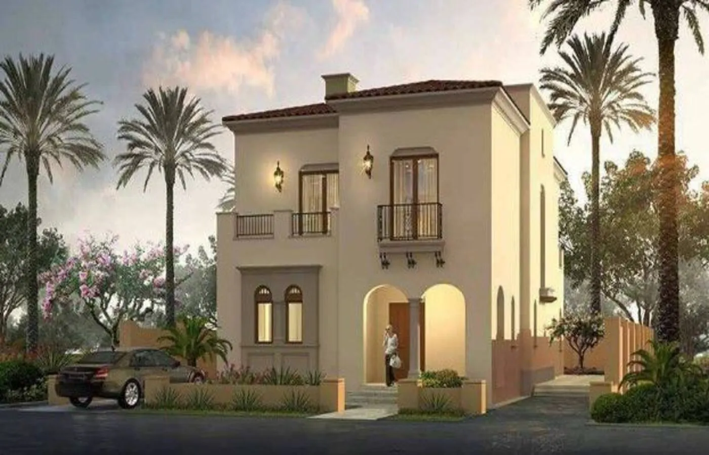 Duplex for sale in New Cairo in a premium compound