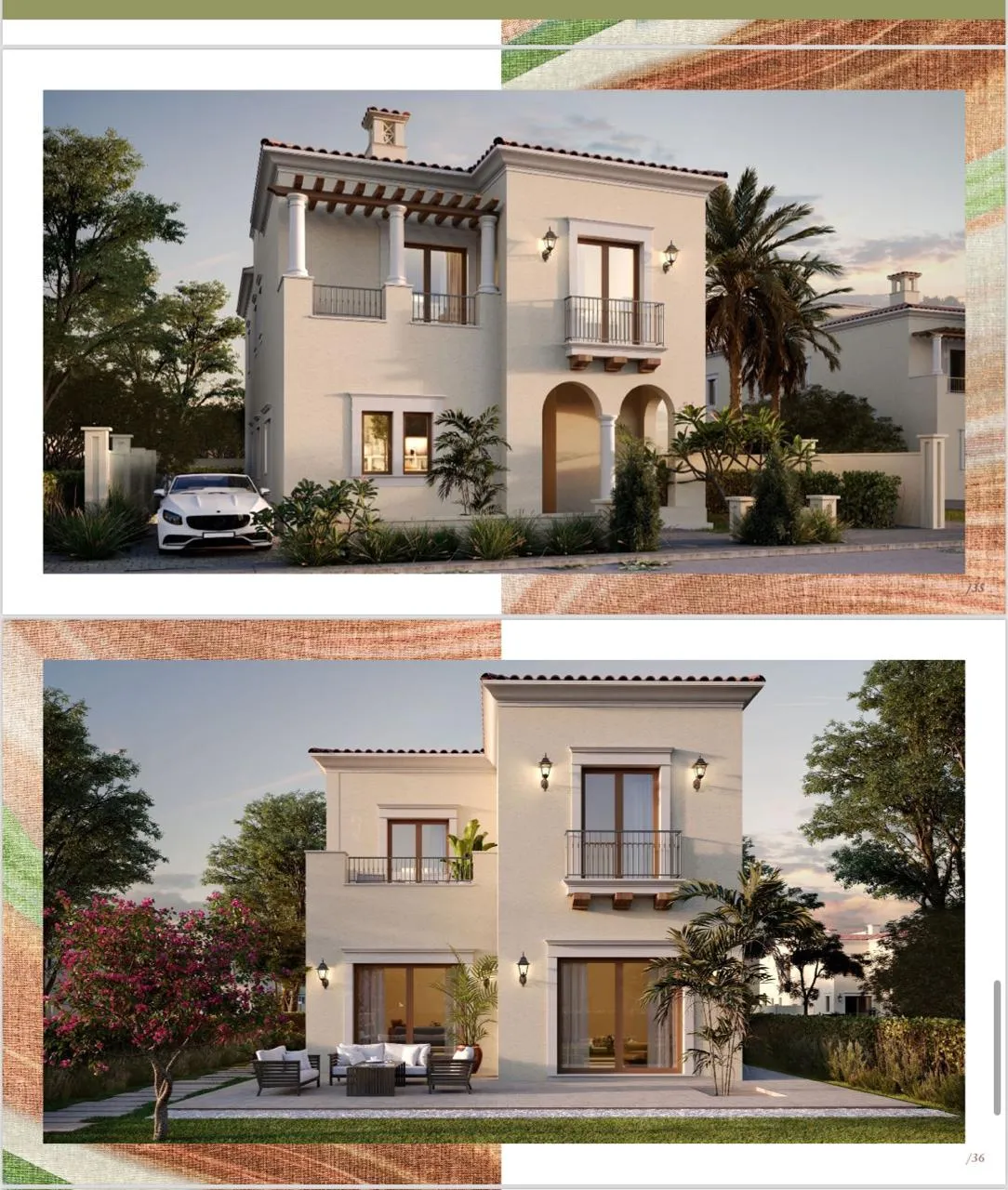 303 sqm Villa for Sale in سيتي جيت القاهرة الجديدة | 4 Beds | URE