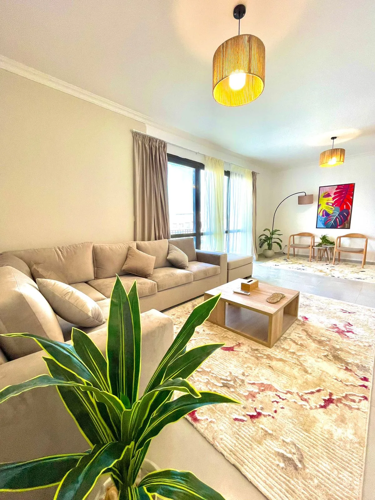 Furnished Apartment 3BR For Rent in Eastown