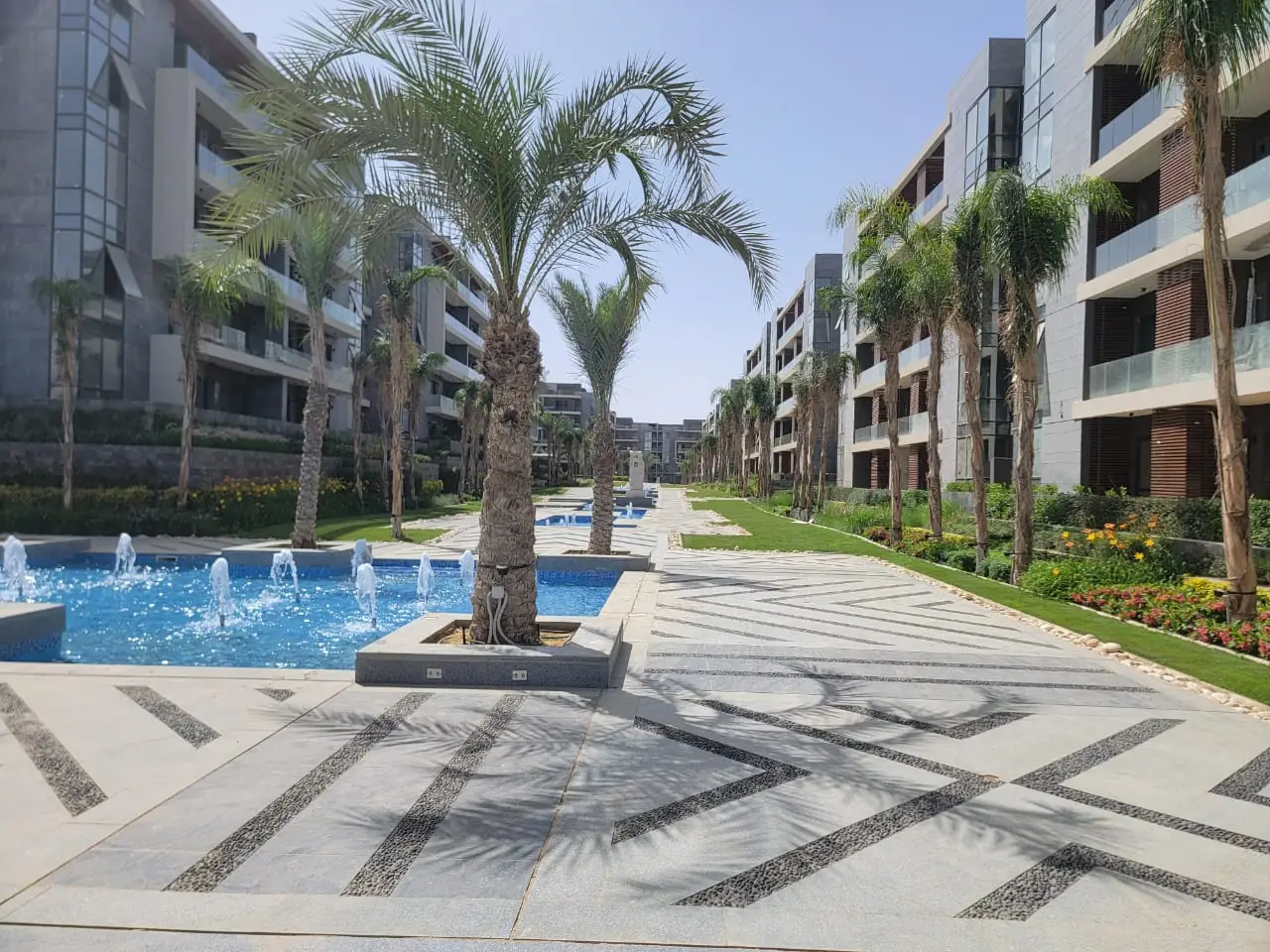 164 sqm Apartment for Monthly Rent in الباتيو أورو New Cairo | 3 Beds | Premium Finish