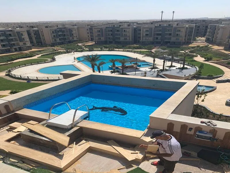First use semi furnished apartment for rent in Galleria