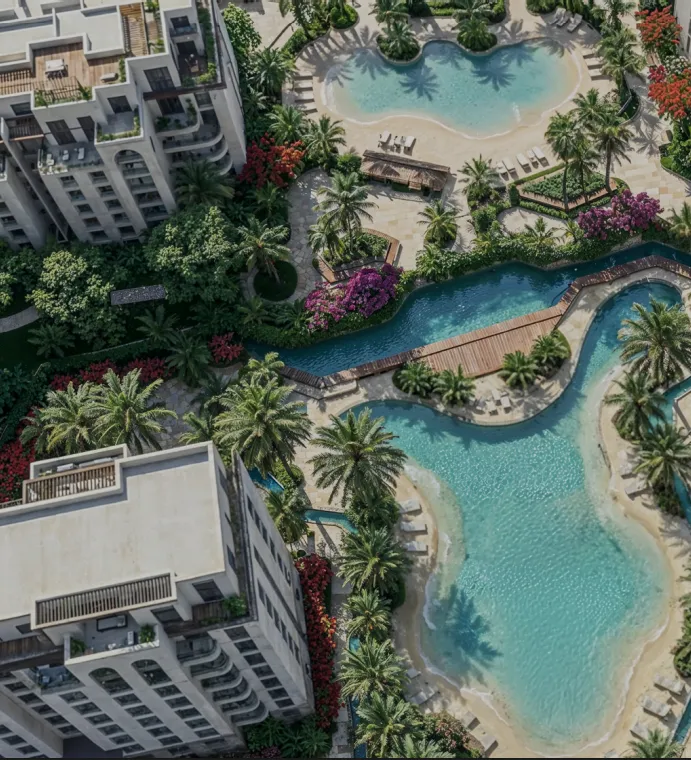 107 sqm Apartment for Sale in جراند لين القاهرة الجديدة | 2 Beds | URE