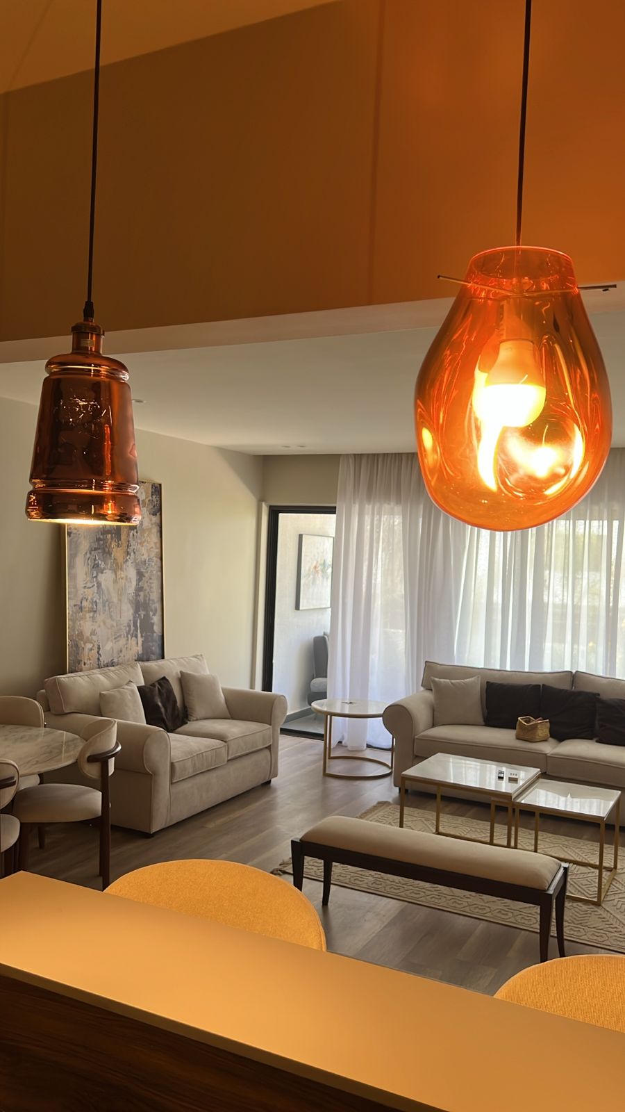 furnished   ground apartment For Rent Lake View Residence-145mtere