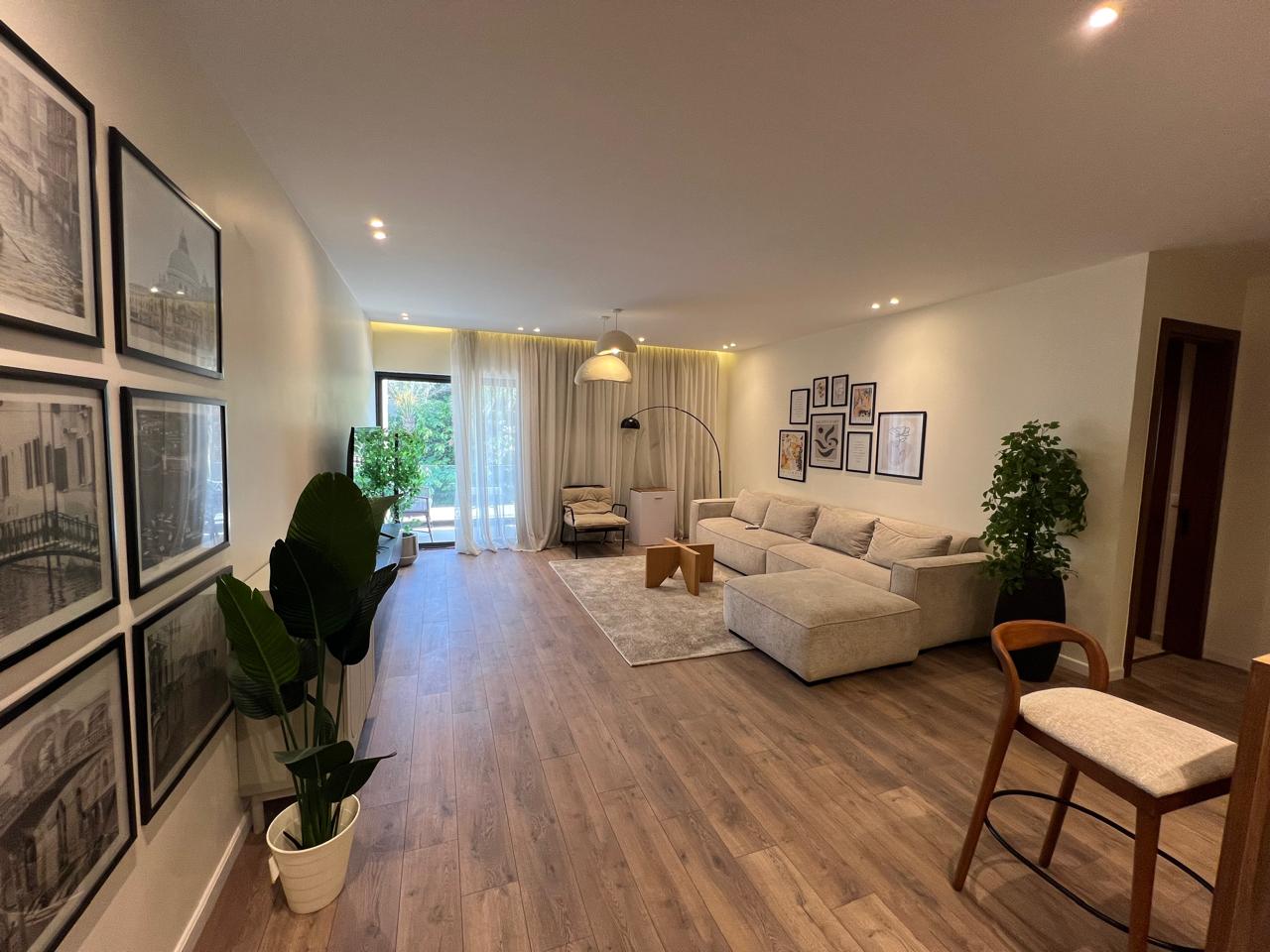 Furnished Apartment with Garden for Rent in Lake View Residence – 145 meter