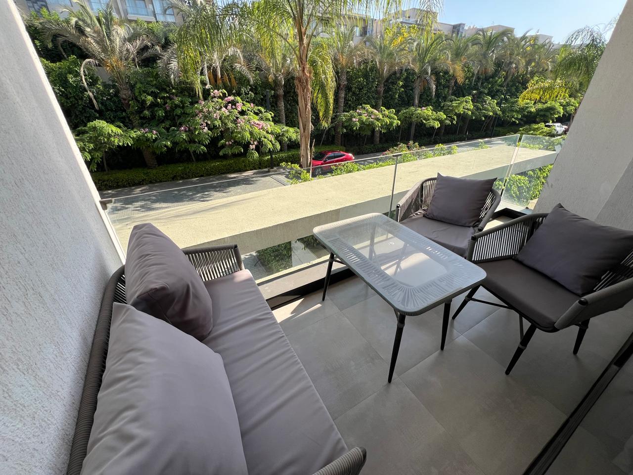 Furnished Apartment with Garden for Rent in Lake View Residence – 145 meter