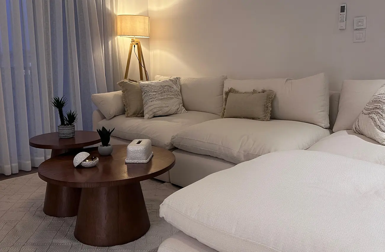 Apartment for rent in Mivida fully furnished 150 sqm