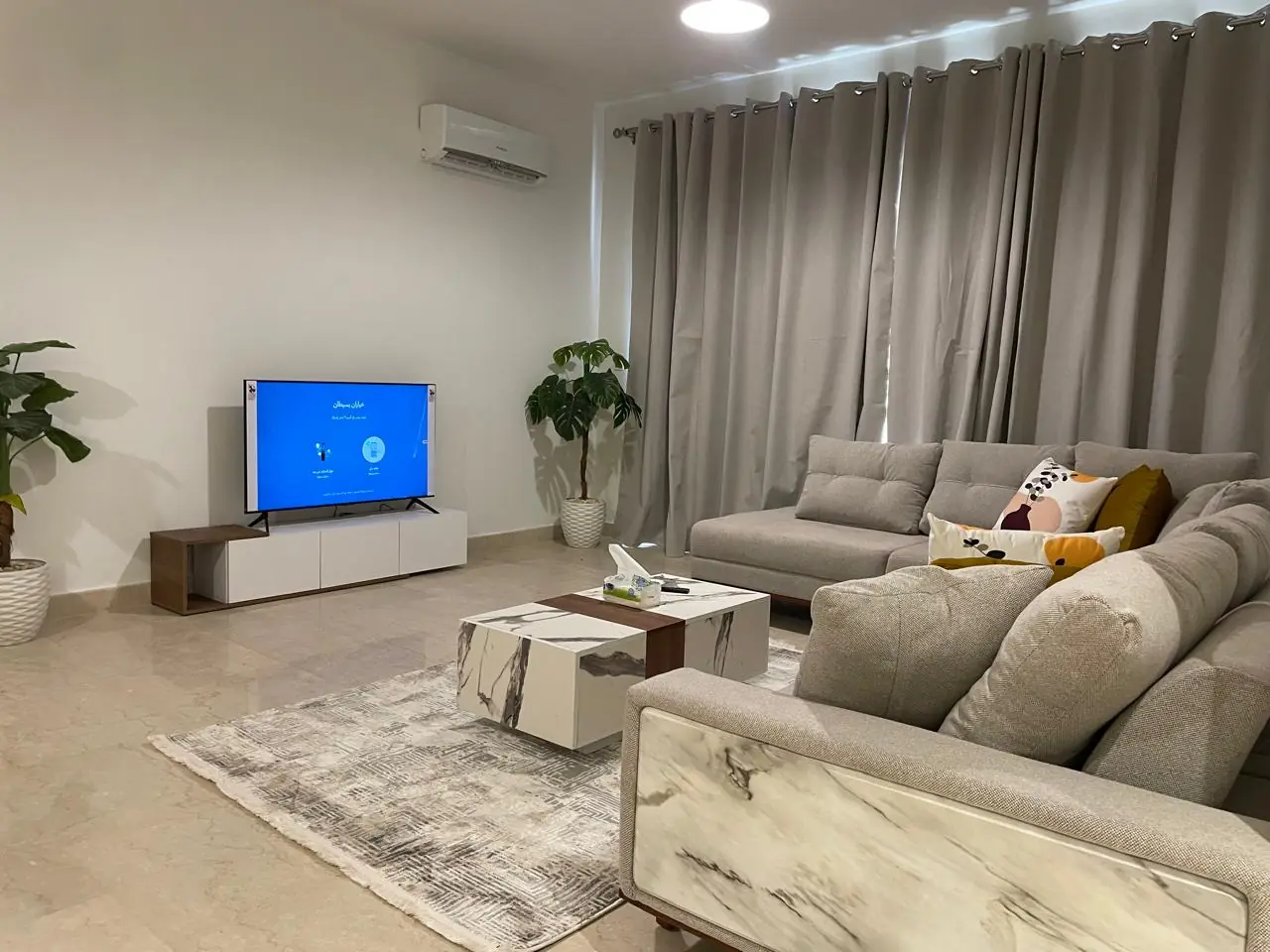 Modern Furnished Apartment 148 sqm For Rent in Mivida