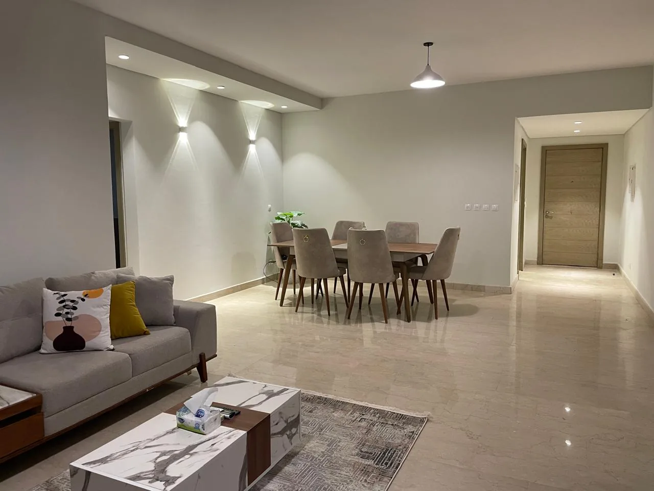Modern Furnished Apartment 148 sqm For Rent in Mivida