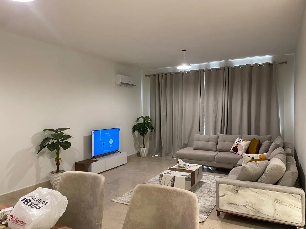 Modern Furnished Apartment 148 sqm For Rent in Mivida