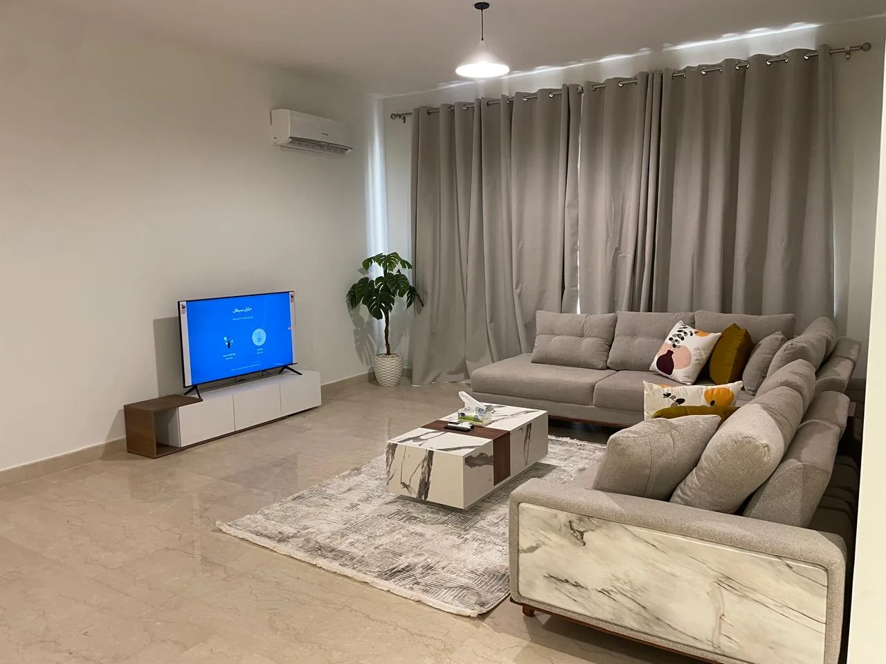 Modern Furnished Apartment 148 sqm For Rent in Mivida