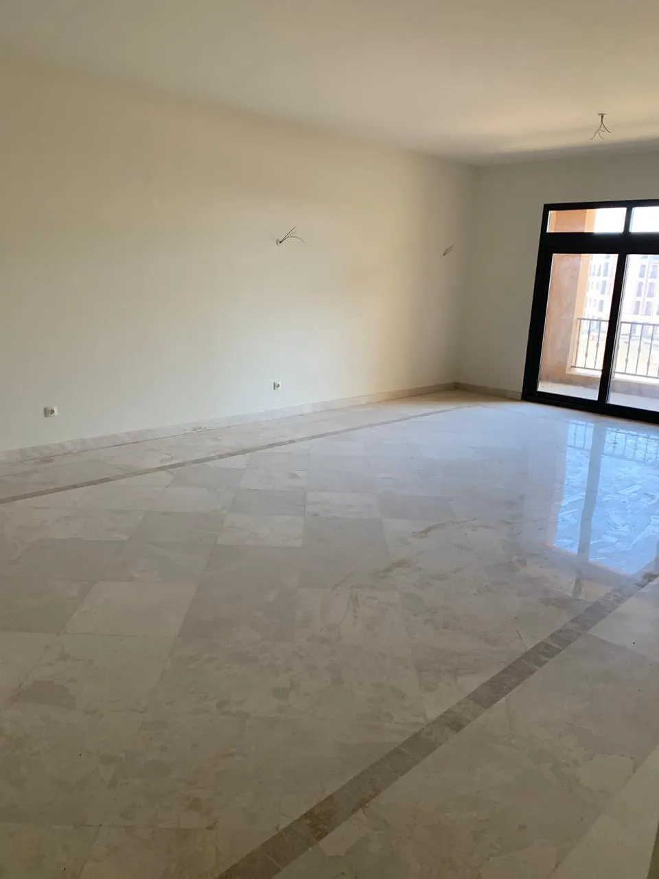 Semi furnished apartment kitchen and ACs for rent