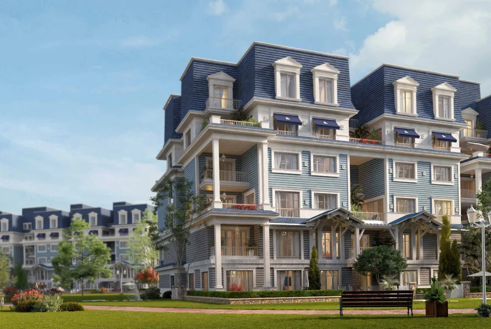 Apartment for sale with installments - view land scape in mv1.1-140 meter