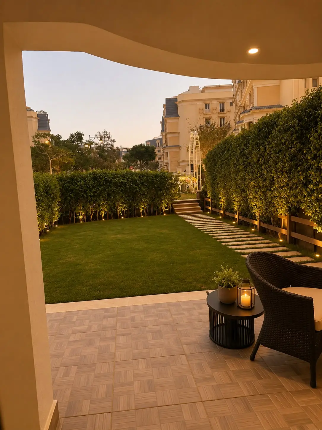 Fully Furnished iVilla Garden for Rent in Mountain View Hyde Park New Cairo | Ultra Modern Finishing