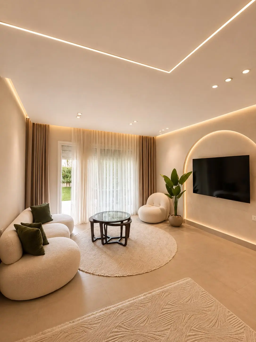 Fully Furnished iVilla Garden for Rent in Mountain View Hyde Park New Cairo | Ultra Modern Finishing
