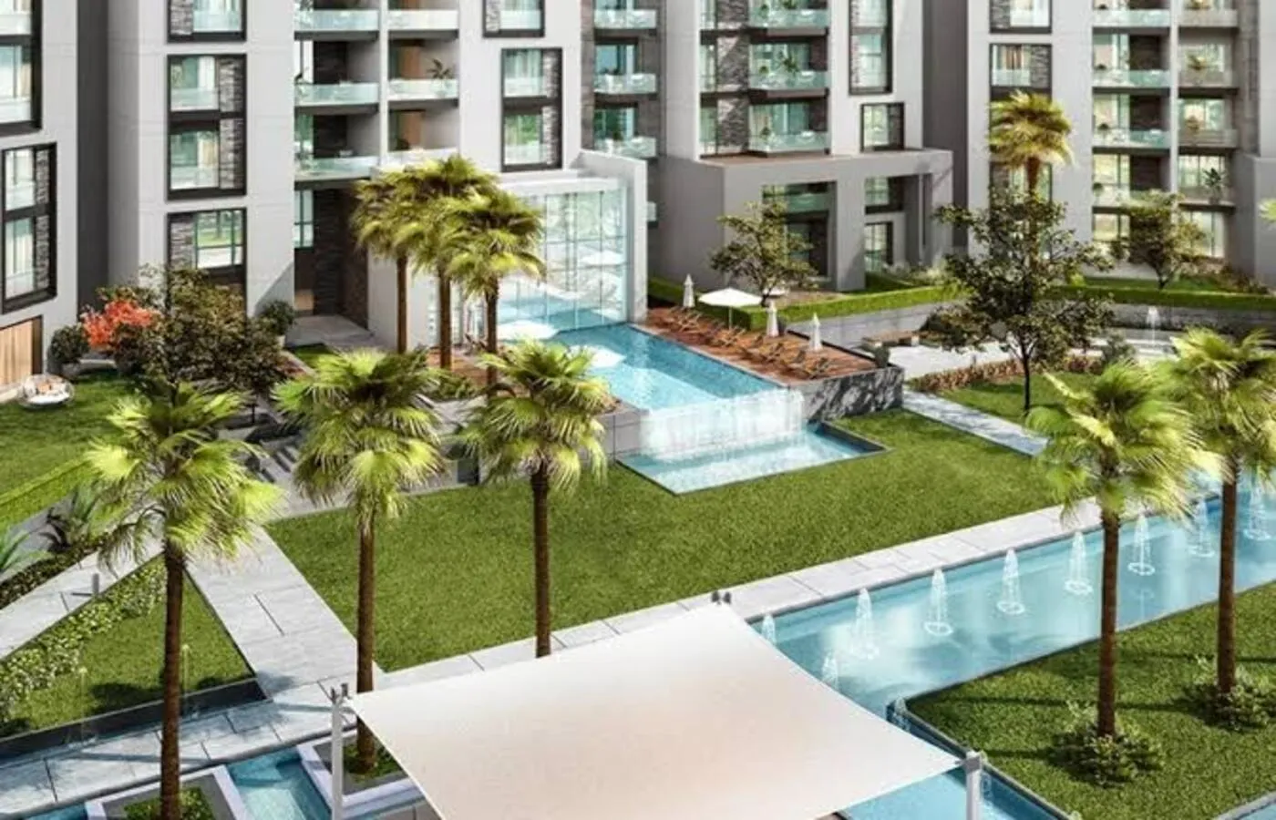 Ground with garden for sale in Swan Lake Residence