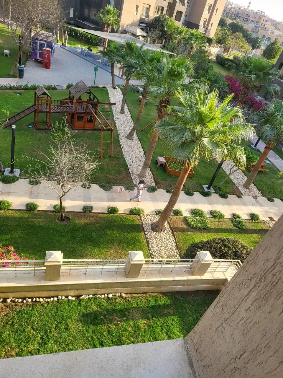 for rent in The village overlooking big wide garden