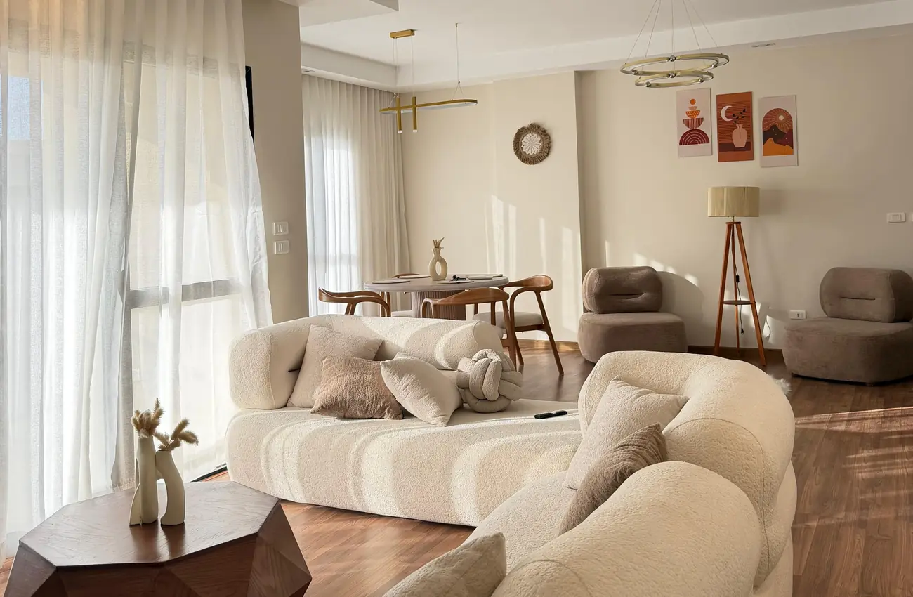 Luxury Furnished apartment for Rent in Villette-160 meter